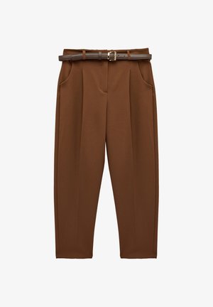 Koton, BELTED CARROT - Chino - brown