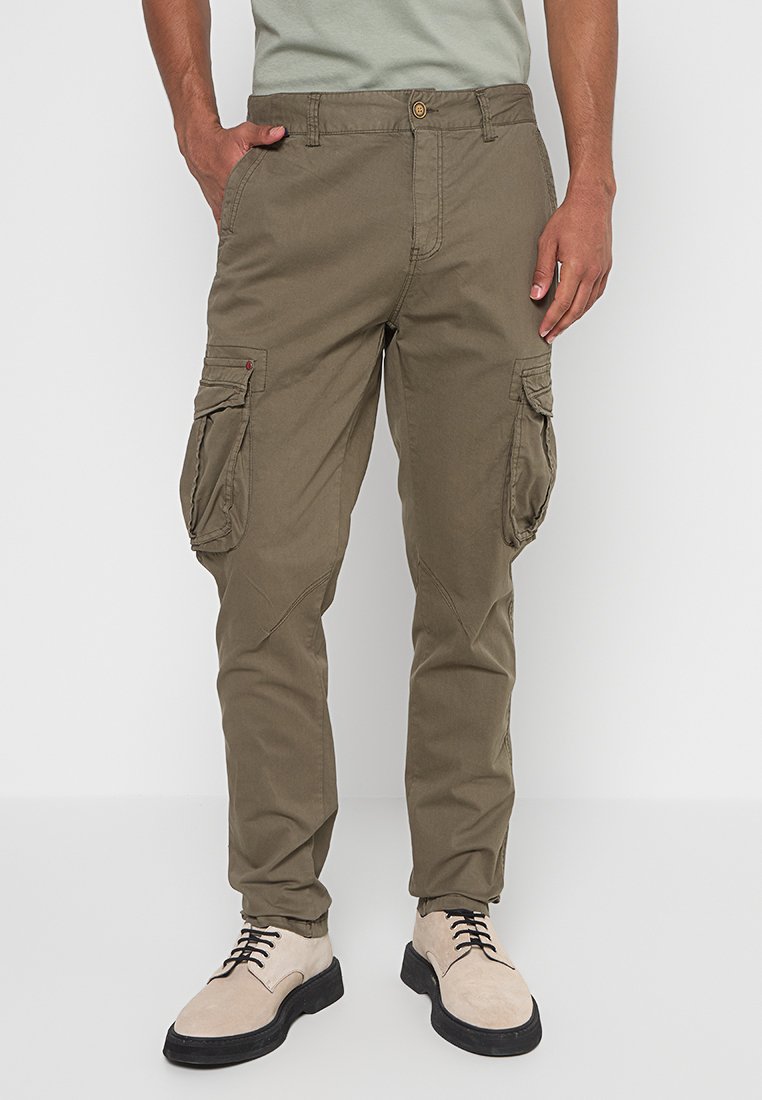 INDICODE JEANS Cargobroek groen