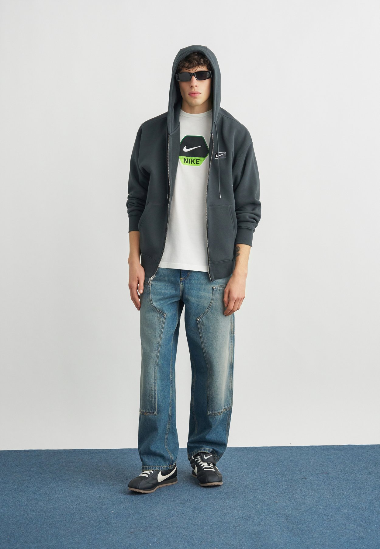 Nike Sportswear Hoodie - Sudadera con Cremallera Anthracite — vista 2