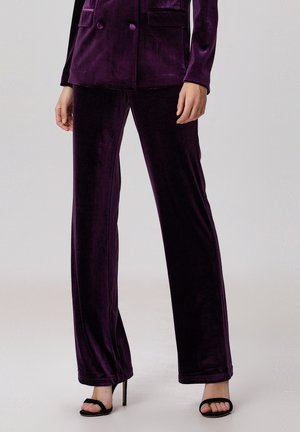 DROIT EN - Pantalon classique - violet