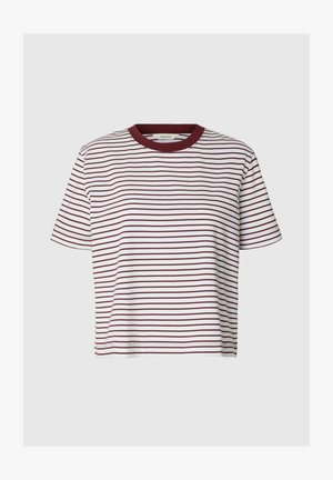 Selected, SLWESSENTIAL - T-shirt imprimé - tawny port