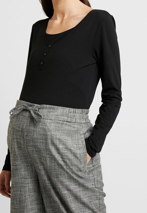 T-shirt à manches longues - black