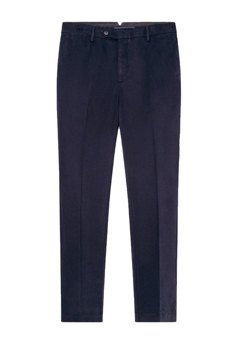 Hackett London Broek donkerblauw