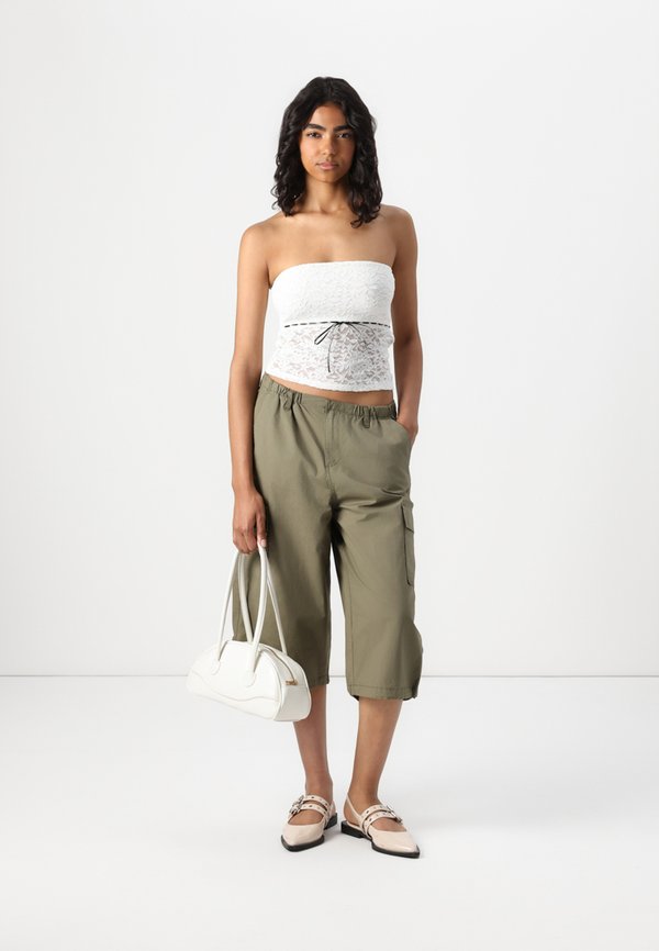 JXOLGA CAPRI CARGO - Cargo trousers - dusty olive3