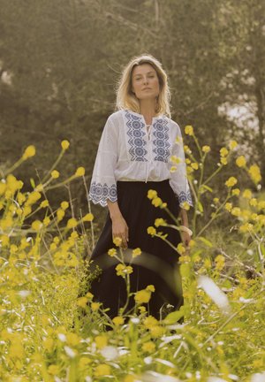 CRBELLA BRODERI ANGLAIS - Blouse - snow white