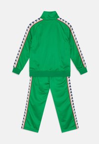 Kappa SET - Treningsjakke - green fern/white antique/red