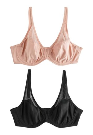 Next 2 PACK - Underwired bra - black pink