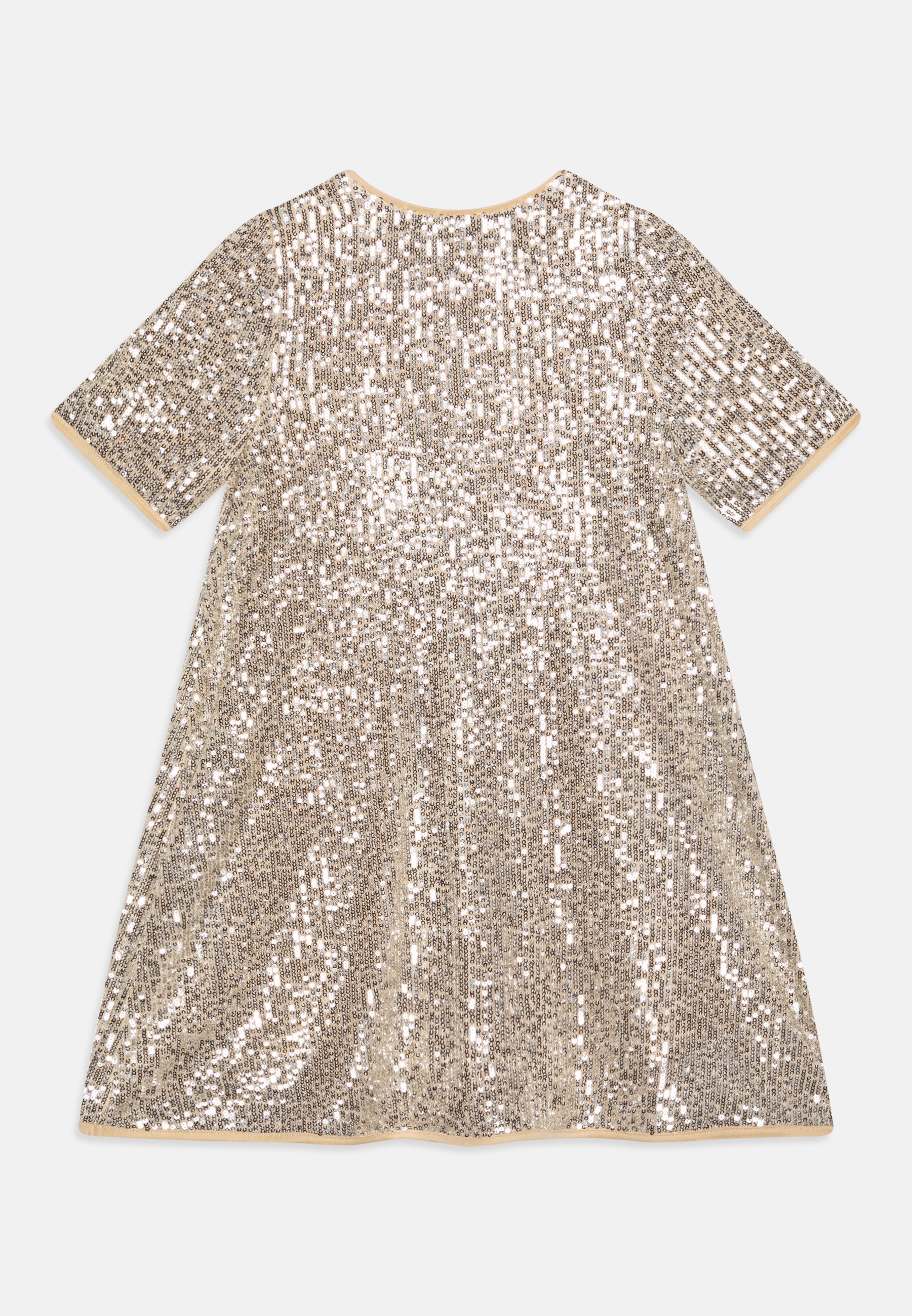 ONLY GIRLS KOGFRANSA SEQUIN DRESS - Cocktail dress / Party dress - moonbeam/light grey - Zalando.co.uk ONLY GIRLS KOGFRANSA SEQUIN DRESS - Cocktail dress / Party dress - moonbeam/light grey - Zalando.co.uk