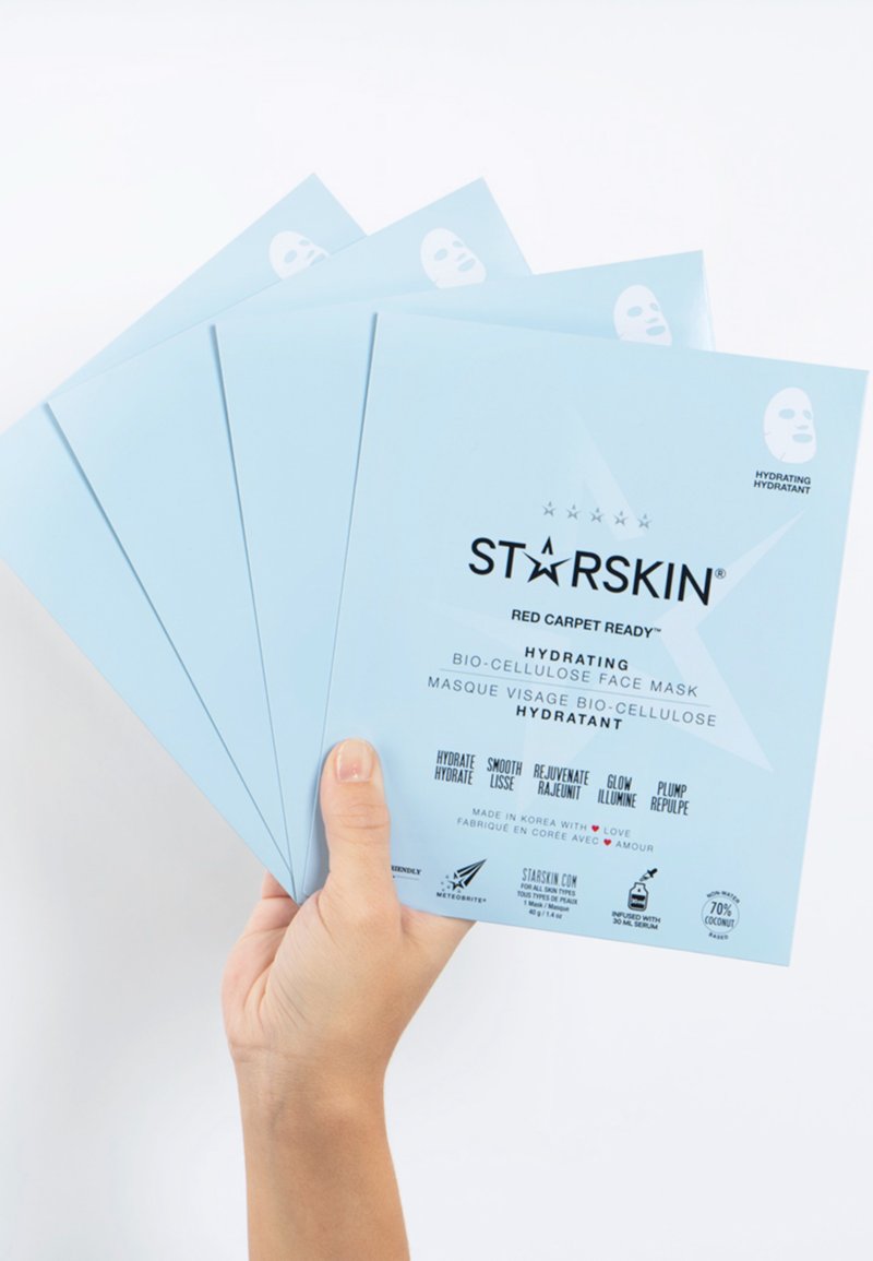 Herren Reinigung | STARSKIN RED CARPET READY HYDRATING SHEET MASK Gesichtsmaske - CQ12751 Herren Reinigung | STARSKIN RED CARPET READY HYDRATING SHEET MASK Gesichtsmaske - CQ12751