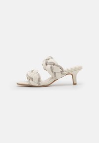 Marco Tozzi BY GUIDO MARIA KRETSCHMER - Heeled mules - cream comb