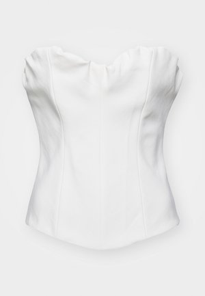 Victoria Beckham CORSET - Felső - antique white