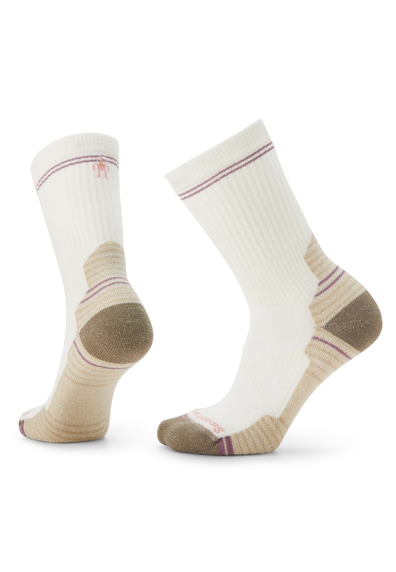 Smartwool HIKE LIGHT CUSHION CREW - Calcetines de deporte - offwhite