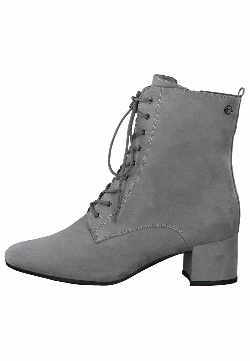Tamaris Bottines à lacets - grey