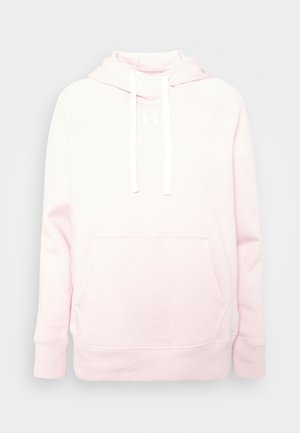 RIVAL HOODIE - Mikina s kapucí - retro pink/white
