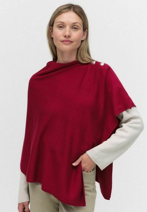 FREYA - Poncho - red