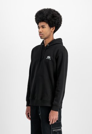 HOODY SMALL LOGO - Sweat à capuche - black
