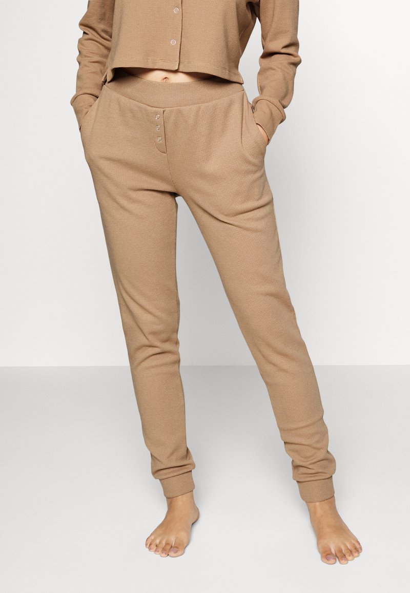 Hunkemöller JOGGER LOOSE Pyjama bottoms brown Zalando.ie