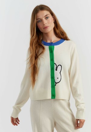 PEEK PLACKET - Strickjacke - cream