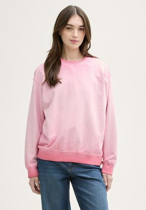 TOM TAILOR DENIM LOOSE FIT - Sweatshirt - light dusty pink