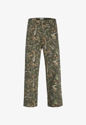 Jack & Jones, TROUSERS BAGGY FIT TROUSERS - Džínsy baggy - ivy green