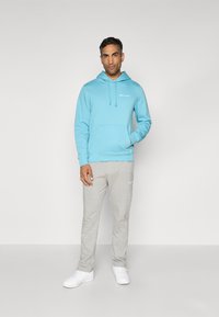 Champion ICONS CONTRAST HOODIE - Hanorac - blue