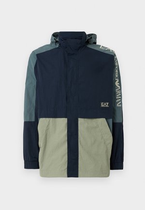 EA7 Emporio Armani BLOUSON JACKET - Light jacket - blue