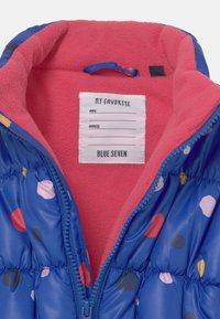 Blue Seven KIDS GIRLS HIGHNECK - Zimní bunda - ocean