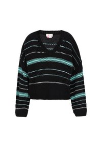 Pulóver - black aqua