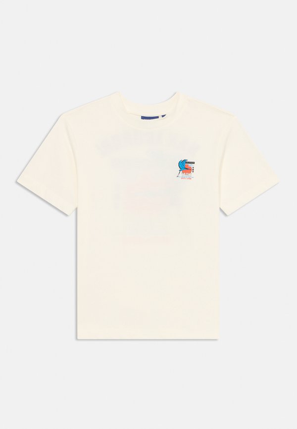 OSJKEANE PRINTED TEE - Print T-shirt - cloud dancer