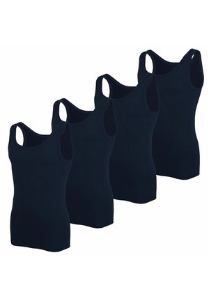 ACHSELHEMD TANK 4ER PACK - Unterhemd/-shirt - navy