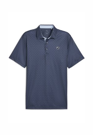 PURE 20 CIRCLE CAT  - Polo shirt - deep navy/white glow
