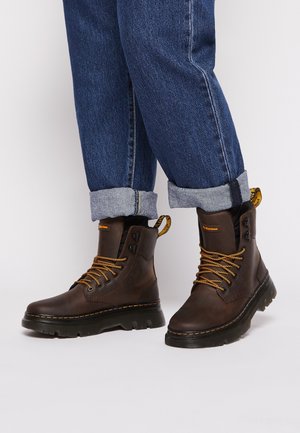 Schnürstiefelette - brown