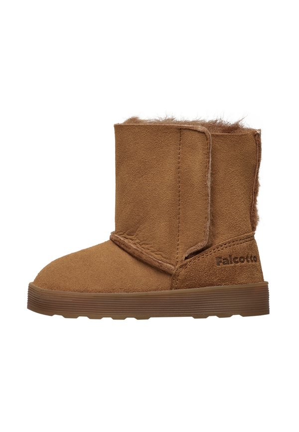 Lauflernschuh – cognac