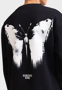 Redefined Rebel TEEMIR BOXY FIT - Športni pulover - black