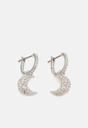 Swarovski LUNA PIERCED EARRINGS MINI - Boucles d'oreilles - silver-coloured