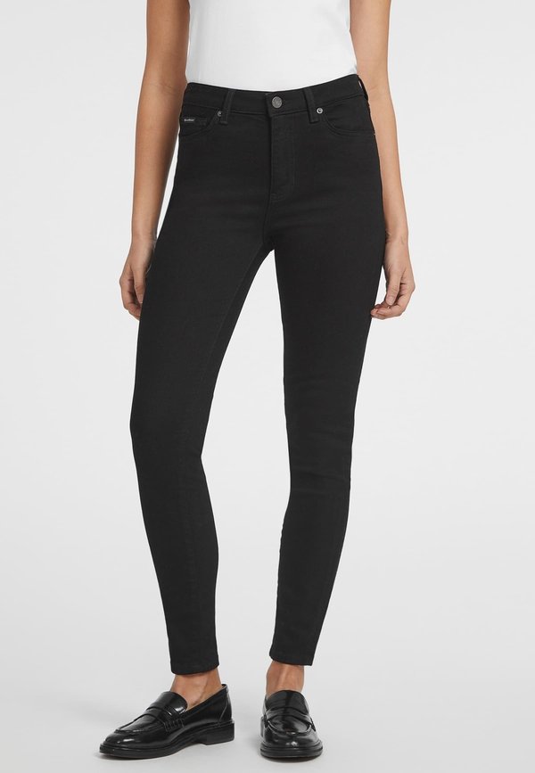 HIGH RISE - Jeans Skinny Fit - schwarz