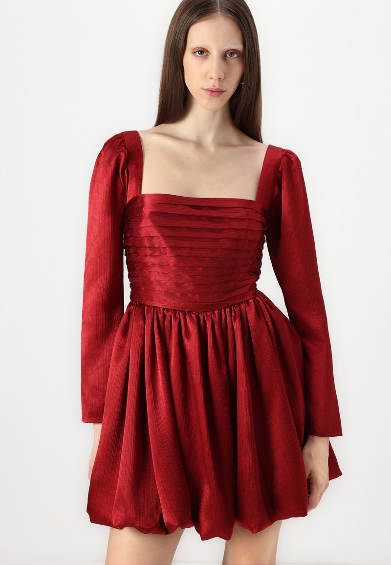 abercrombie red emerson dress Jamie_Leigh_Gagnon on LTK