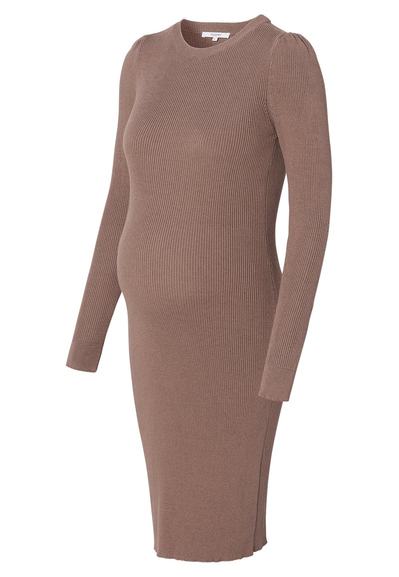 Noppies Gebreide jurk beige mêleerd