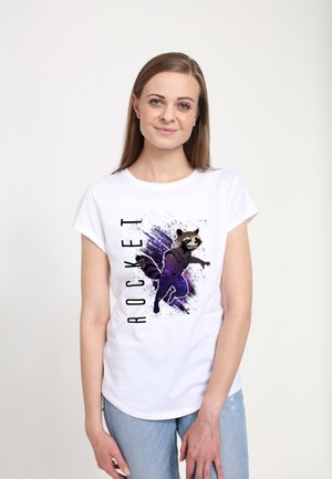 Henry Tiger AVENGERS: ENDGAME ROCKET PAINTED - T-shirt z nadrukiem