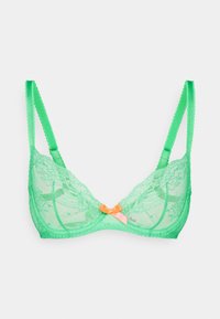 ISEDORA BRA - Soutien-gorge à armatures - green/neon orange