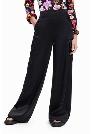 Pantalon cargo - black