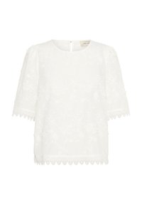Cream HILDA SS - Blus - snow white