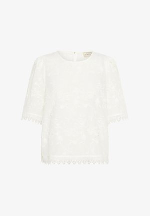 Cream HILDA SS - Bluză - snow white