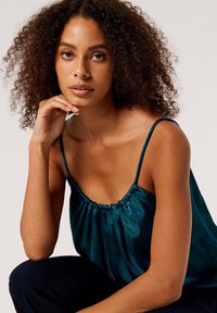 Apricot CRINKLE CAMI - Top - teal