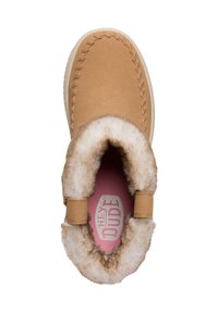 HEYDUDE CAMDEN CUFF CLASSIC COZY - BOOTS - Vinterstøvler - cognac