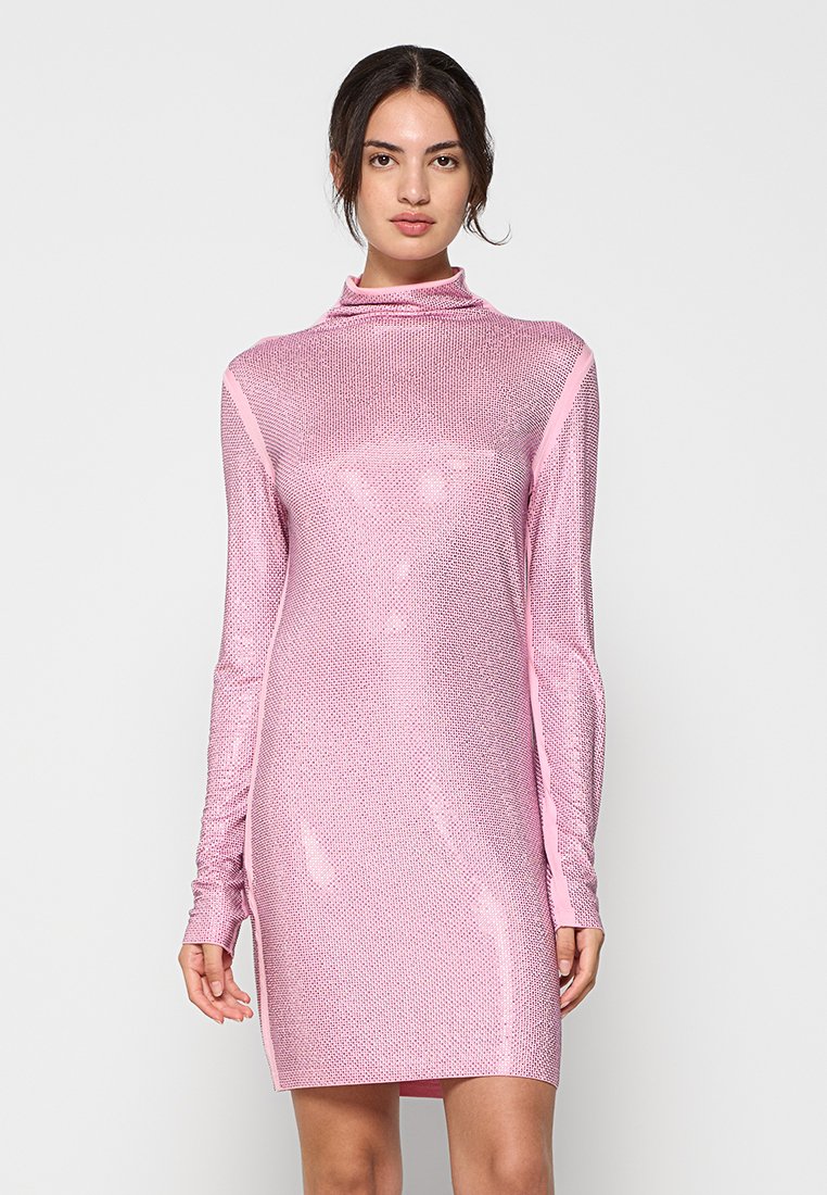 PATRIZIA PEPE Gebreide jurk donkerroze PATRIZIA PEPE Gebreide jurk donkerroze