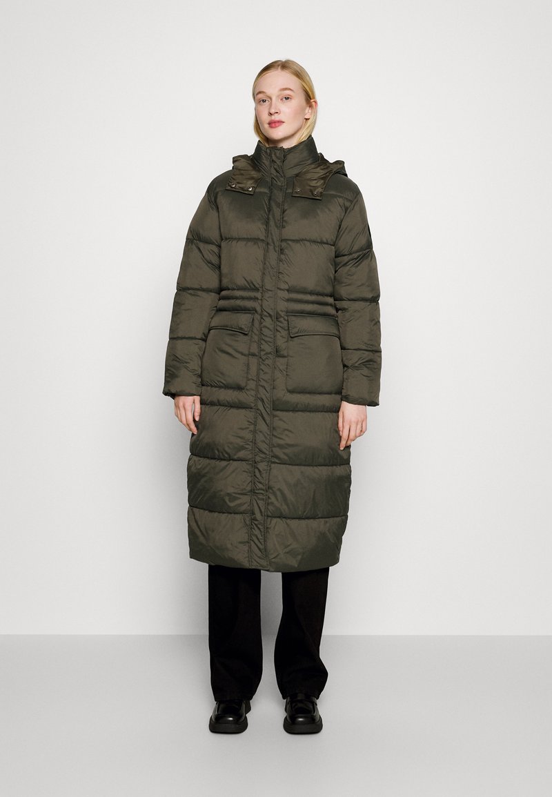 ONLY Tall ONLPUKKI LONG PUFFER - Manteau d'hiver - kalamata/kaki - ZALANDO.FR