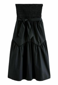 Next SHIRRED BANDEAU MIDI SUMMER - Dienas kleita - black