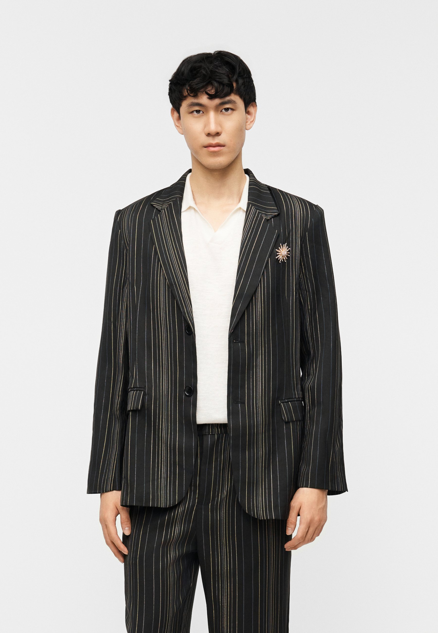 スーツ 25SSS STRIPED SINGLE BREASTED JACKET Sister Jane RICHIE STRIPE SINGLE BREASTED UNISEX - Blazer jacket