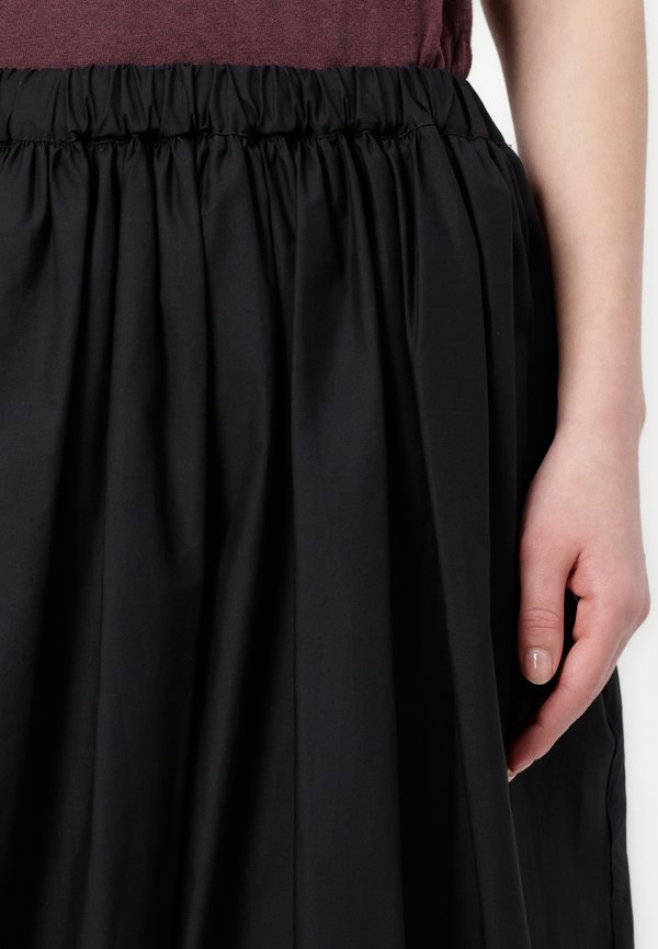 JOHNNY GONNA - Maxi skirt - nero limousine4